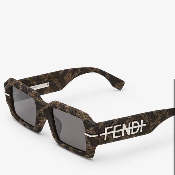 Fendi Other - Limited Edition Fendigraphy Brown sunglasses
